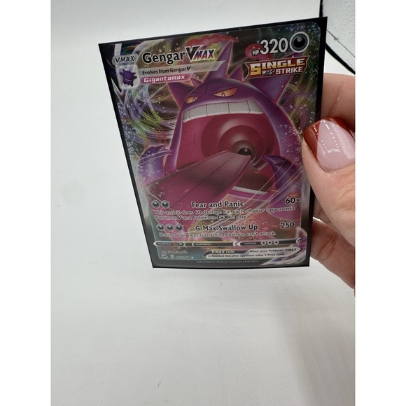 Pokemon Card - Gengar VMAX Fusion Strike 157/264 Ultra Rare - Picture 5 of 10
